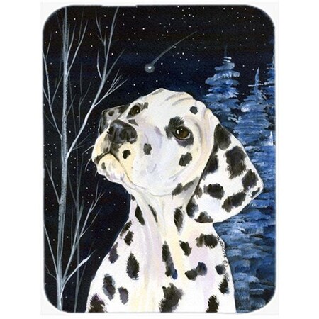 Carolines Treasures Carolines Treasures SS8370LCB Starry Night Dalmatian Glass Cutting Board; Large SS8370LCB